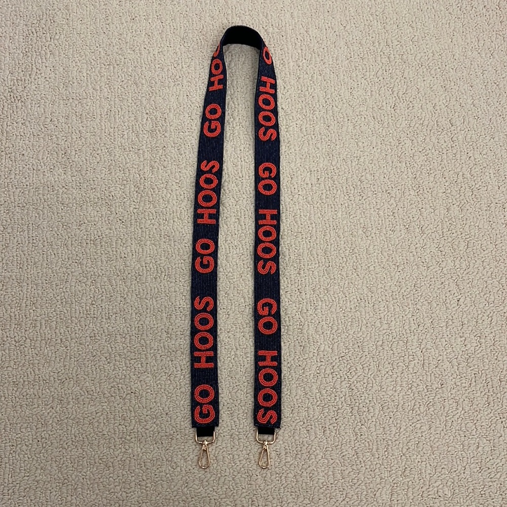 UVA Beaded Purse Strap
